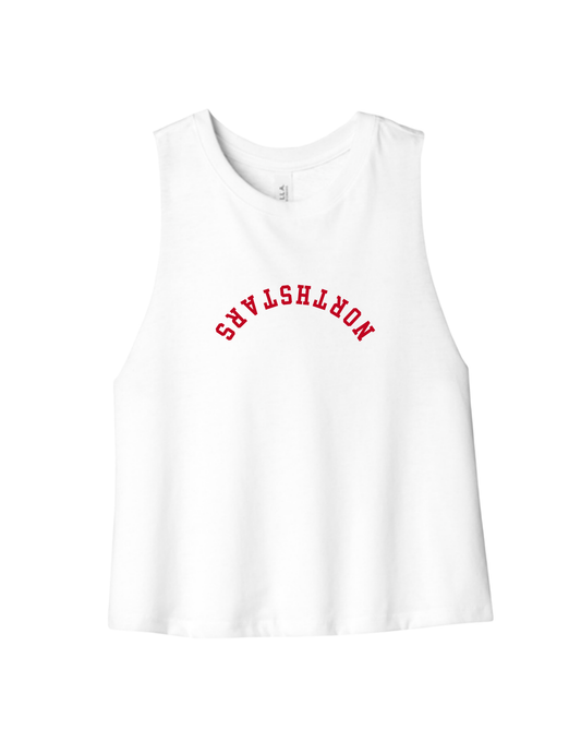 Northstars Racerback Cropped Tank Top