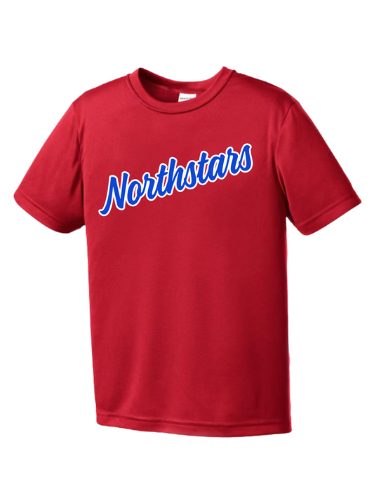 Northstars Performance Tee - Red (Adult)