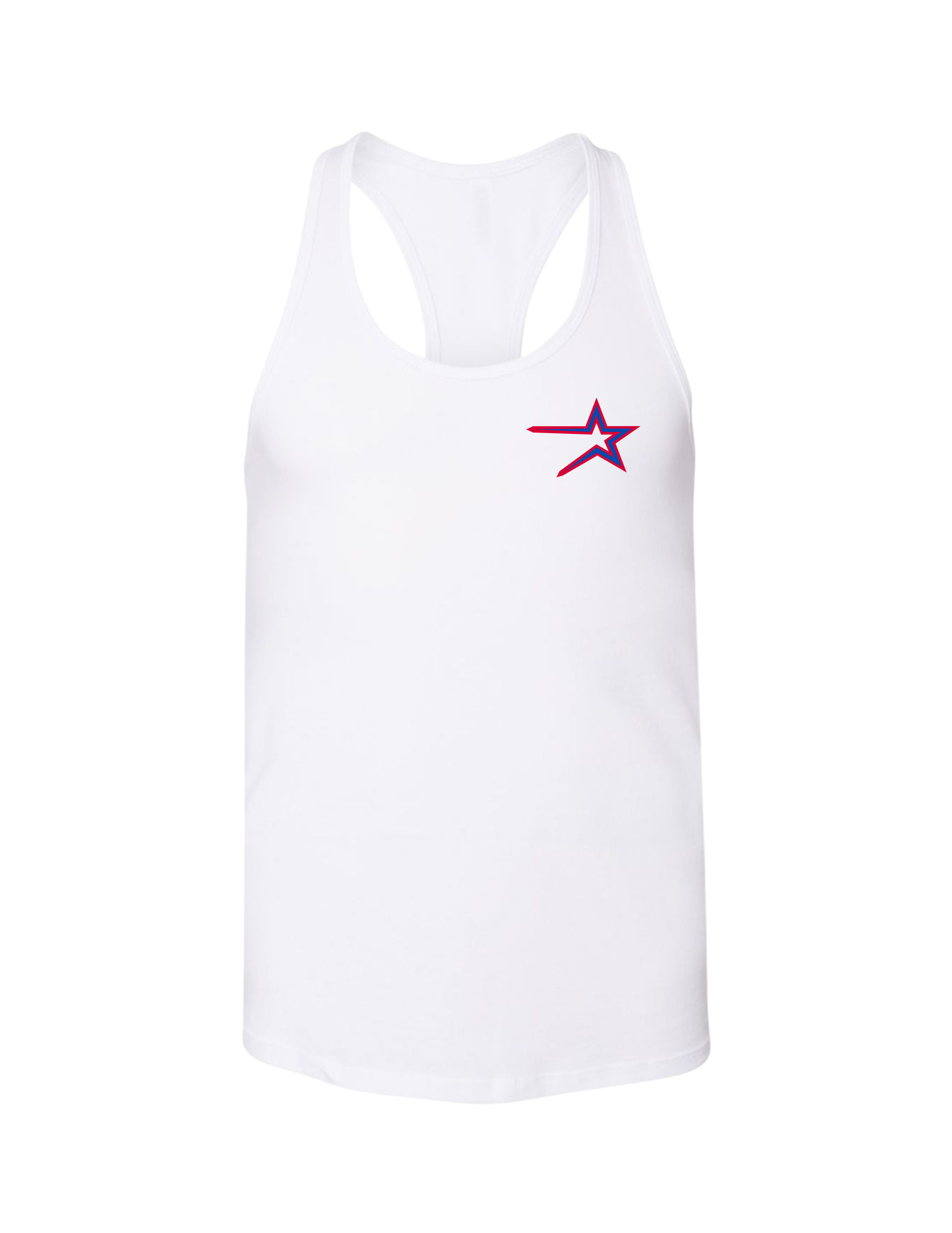 Northstars Racerback Cotton Tank Top - Embroidered