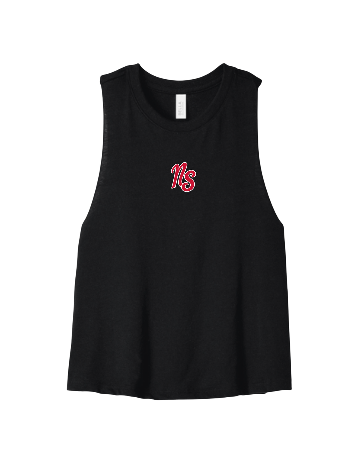 Northstars Cropped Tank Top - Embroidered