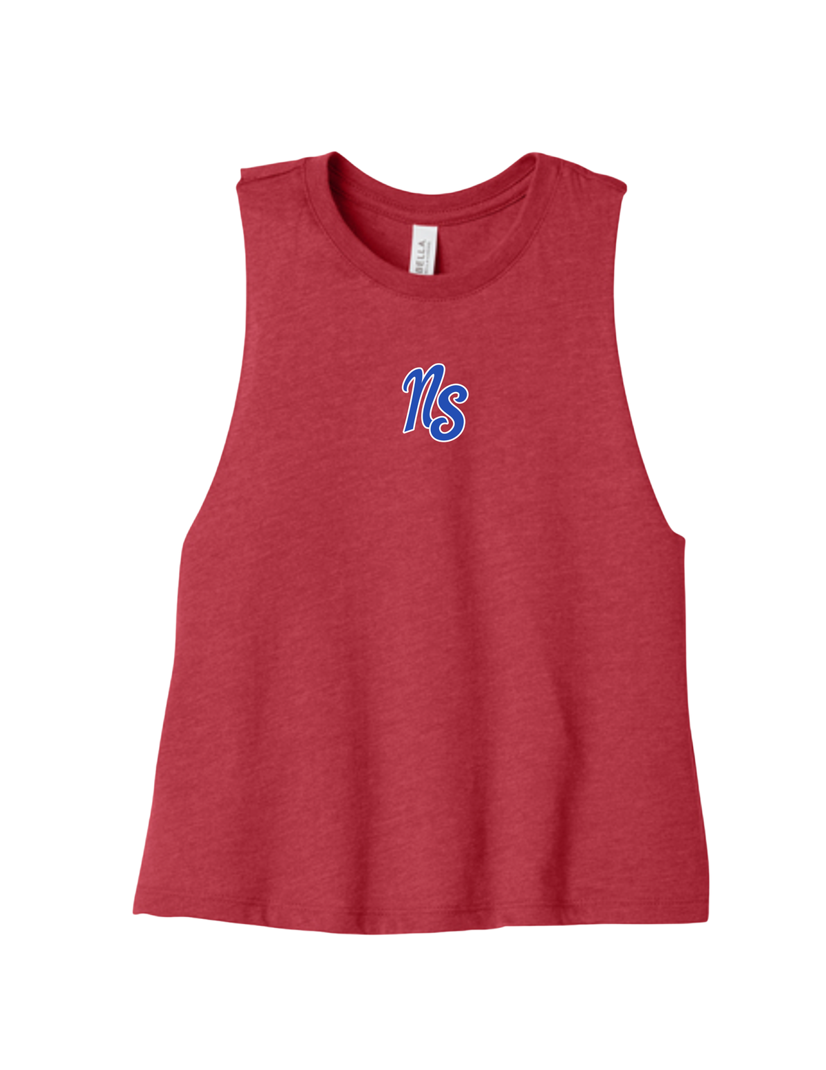 Northstars Cropped Tank Top - Embroidered
