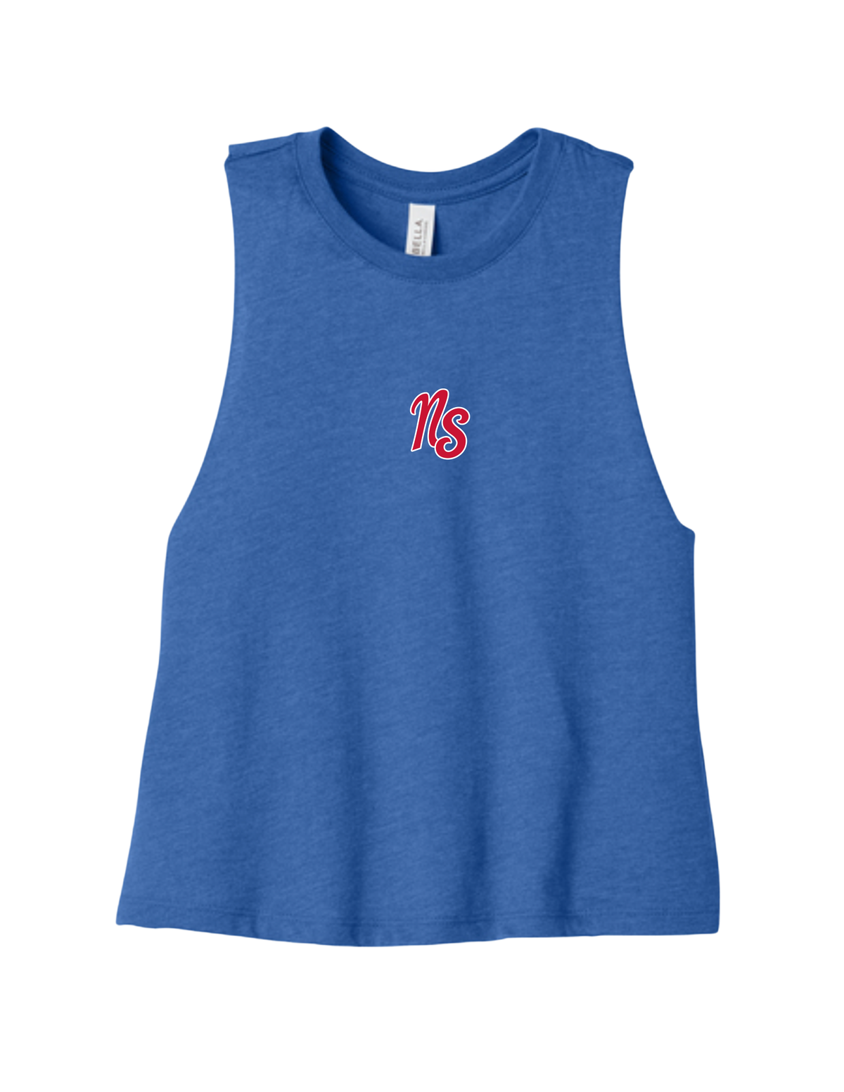 Northstars Cropped Tank Top - Embroidered