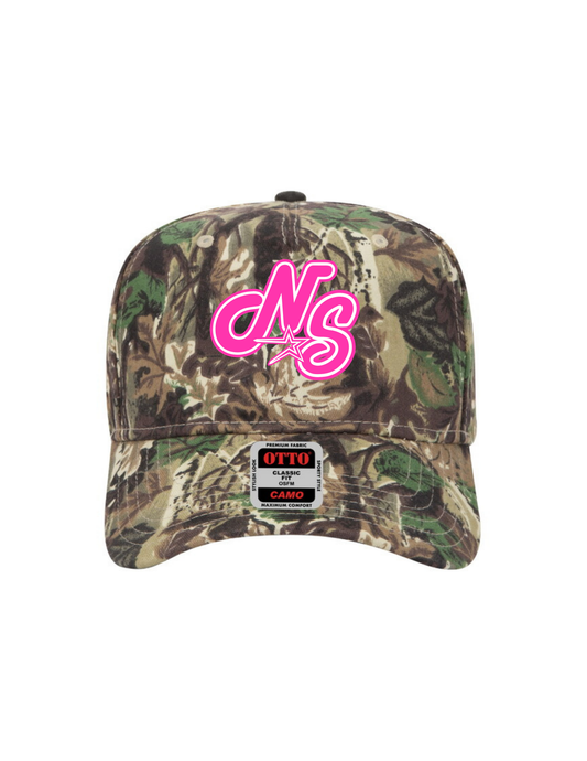Northstars Embroidered Camo Hat - Women's
