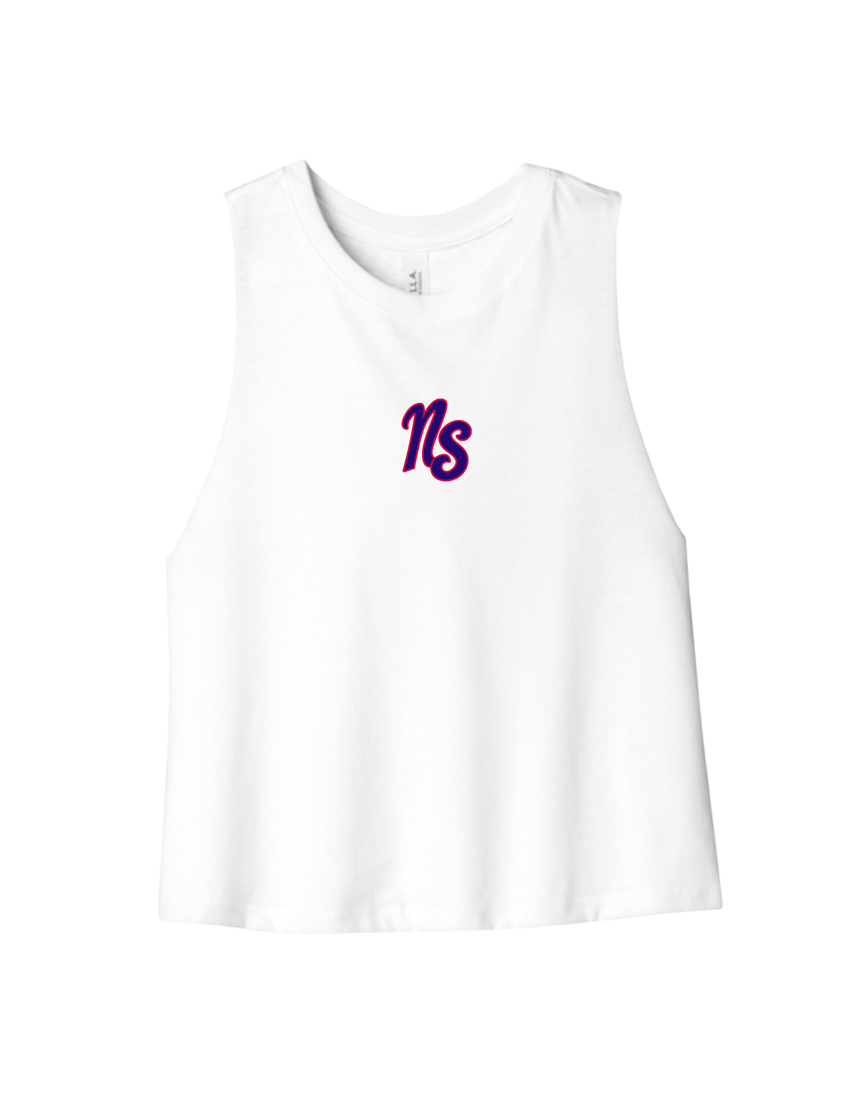 Northstars Cropped Tank Top - Embroidered