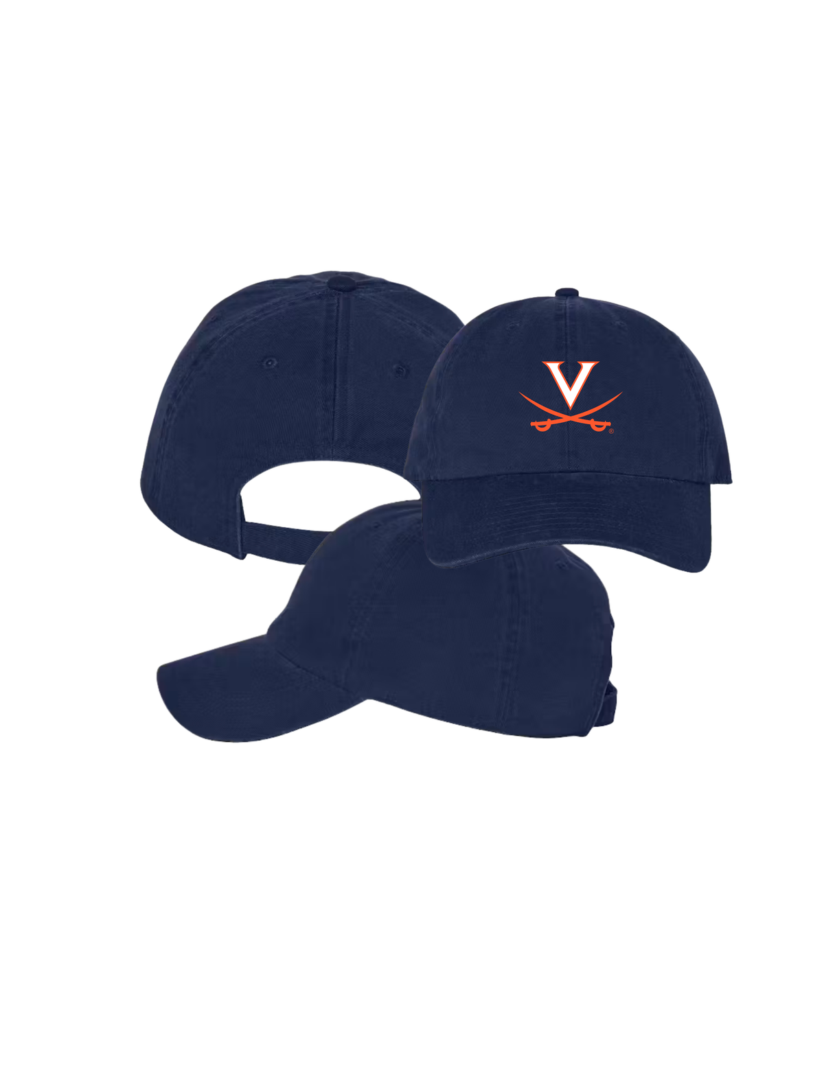 UVA Adjustable Relaxed Cap - Embroidered