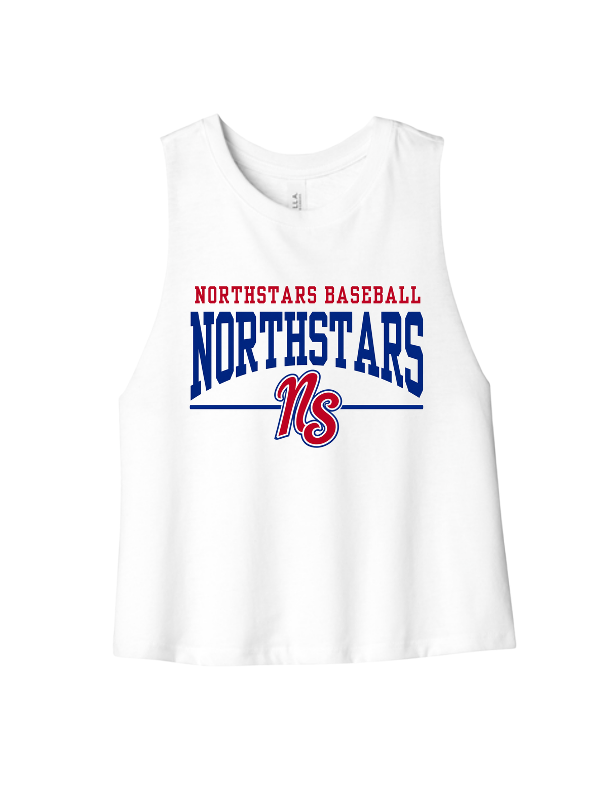 Northstars Racerback Cropped Tank Top