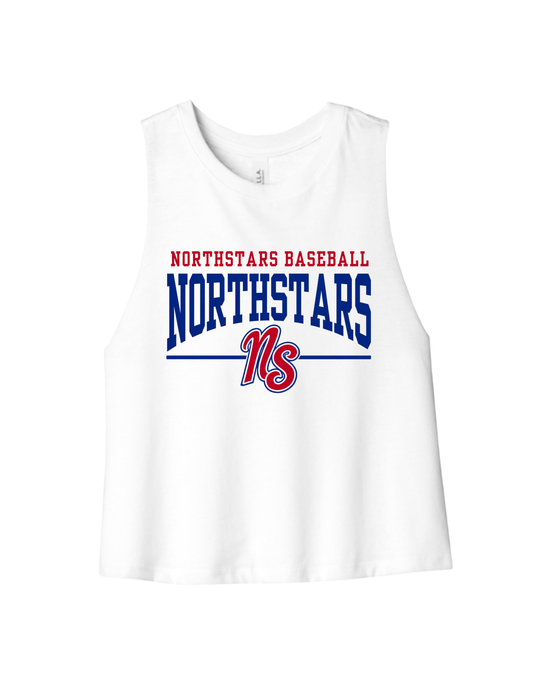 Northstars Racerback Cropped Tank Top