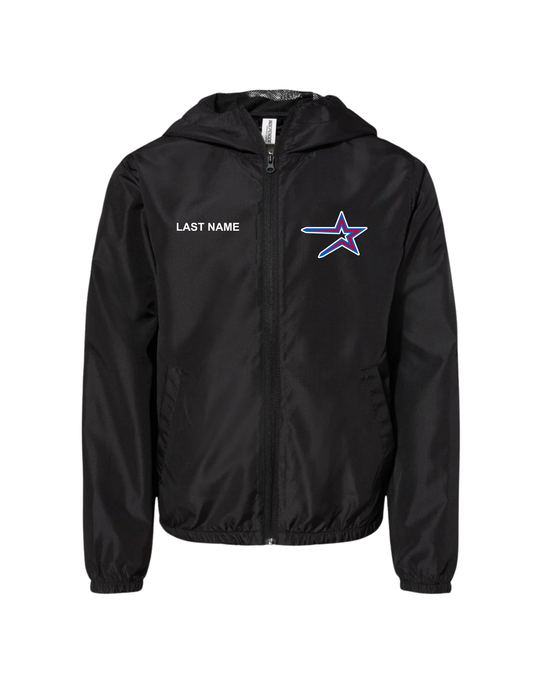 Northstars Youth Lightweight Windbreaker - Embroidered