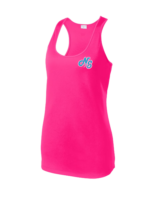 Northstars Pink & Teal Performance Tank Top